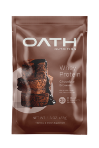 Oath Whey Protein Individual Packs QNAE
